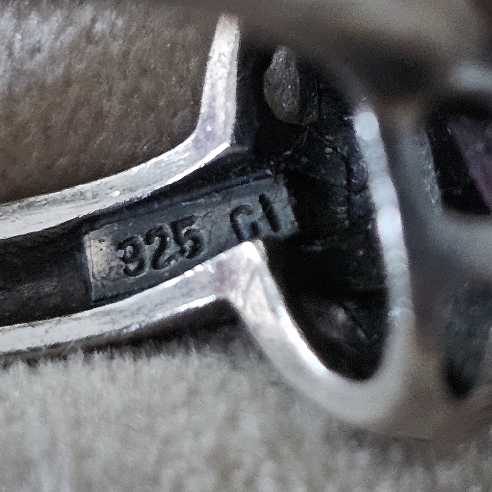 Sterling silver ring. - Picture 6 of 6